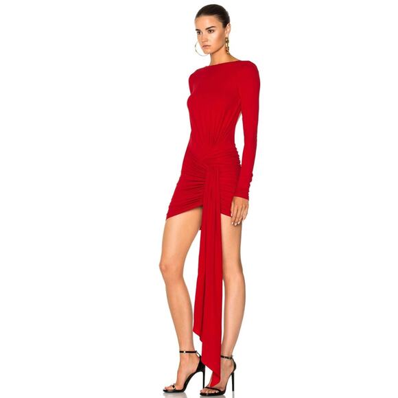 ALEXANDRE VAUTHIER Crew Neck Midi Length Dress NWT Size 34 (US size 2) - Picture 2 of 8